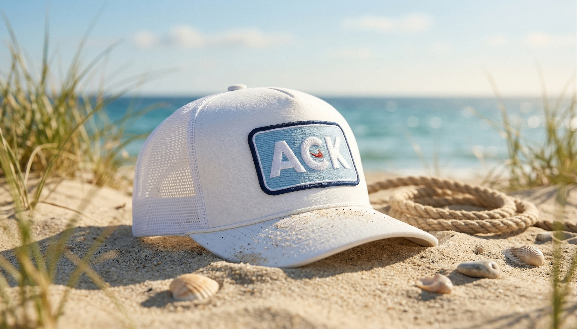 ACK — Nantucket Hat — Embroidered Nantucket Patch Cap | ACK HATS™